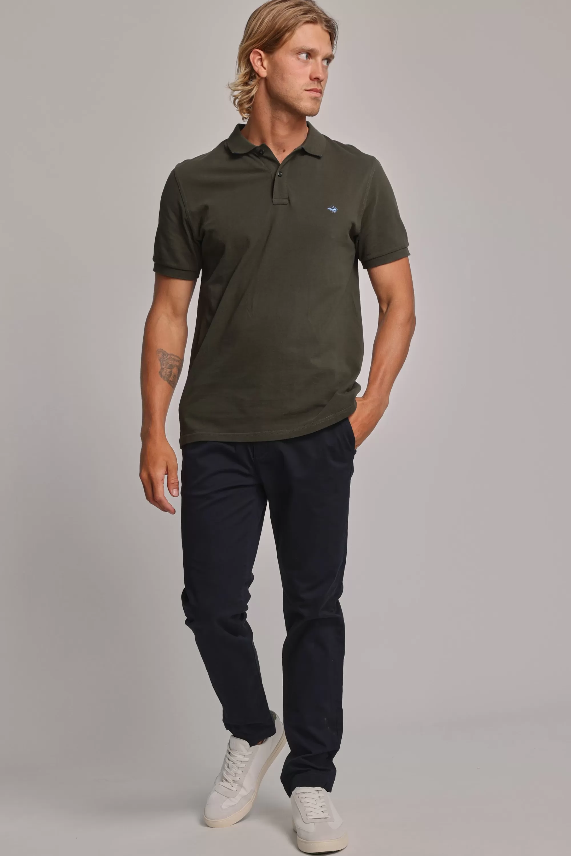 Barkers Polos | Polo Shirts^Regent Pique Polo Shirt DARK KHAKI