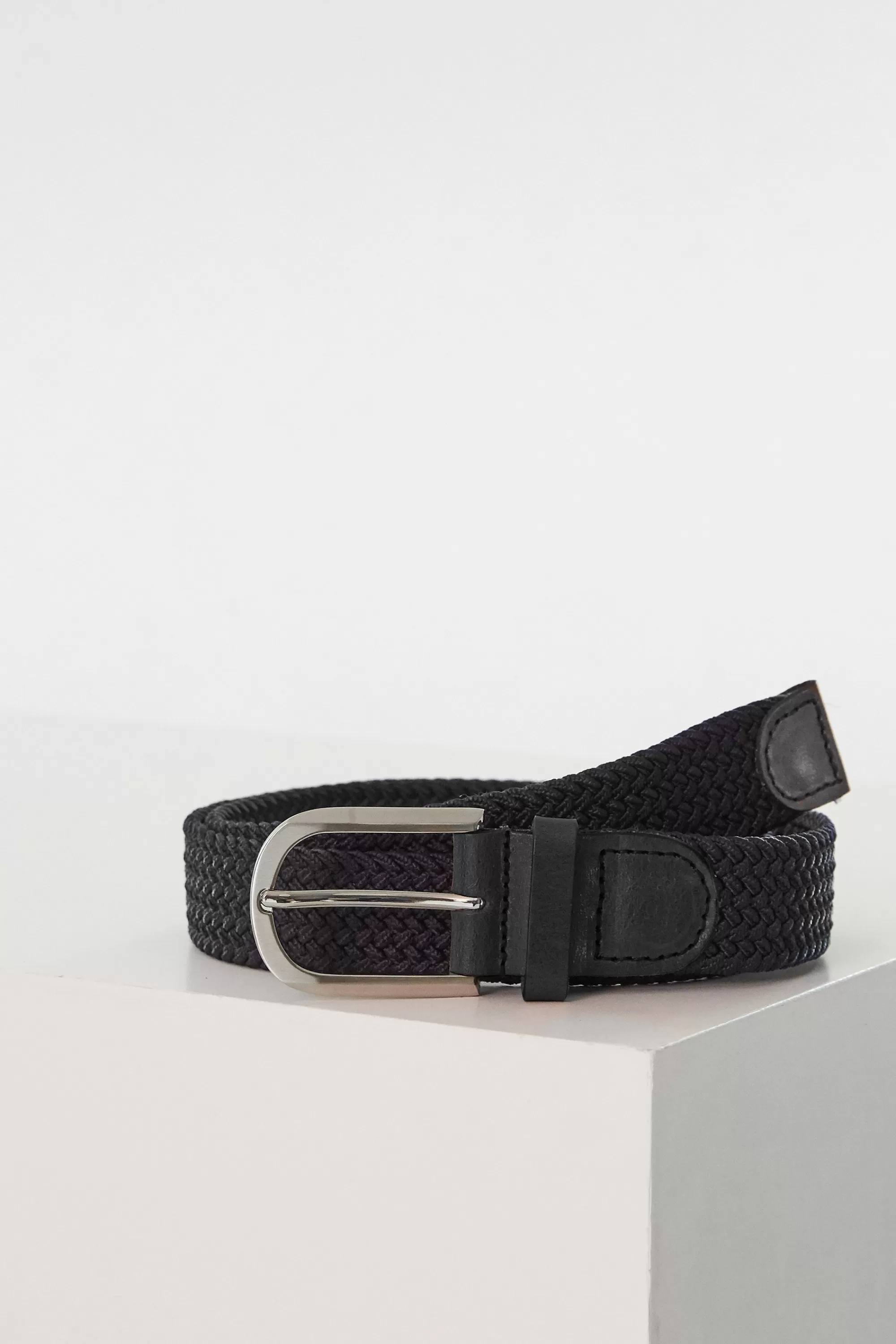 Barkers Belts^Riviera Braided Belt BLACK