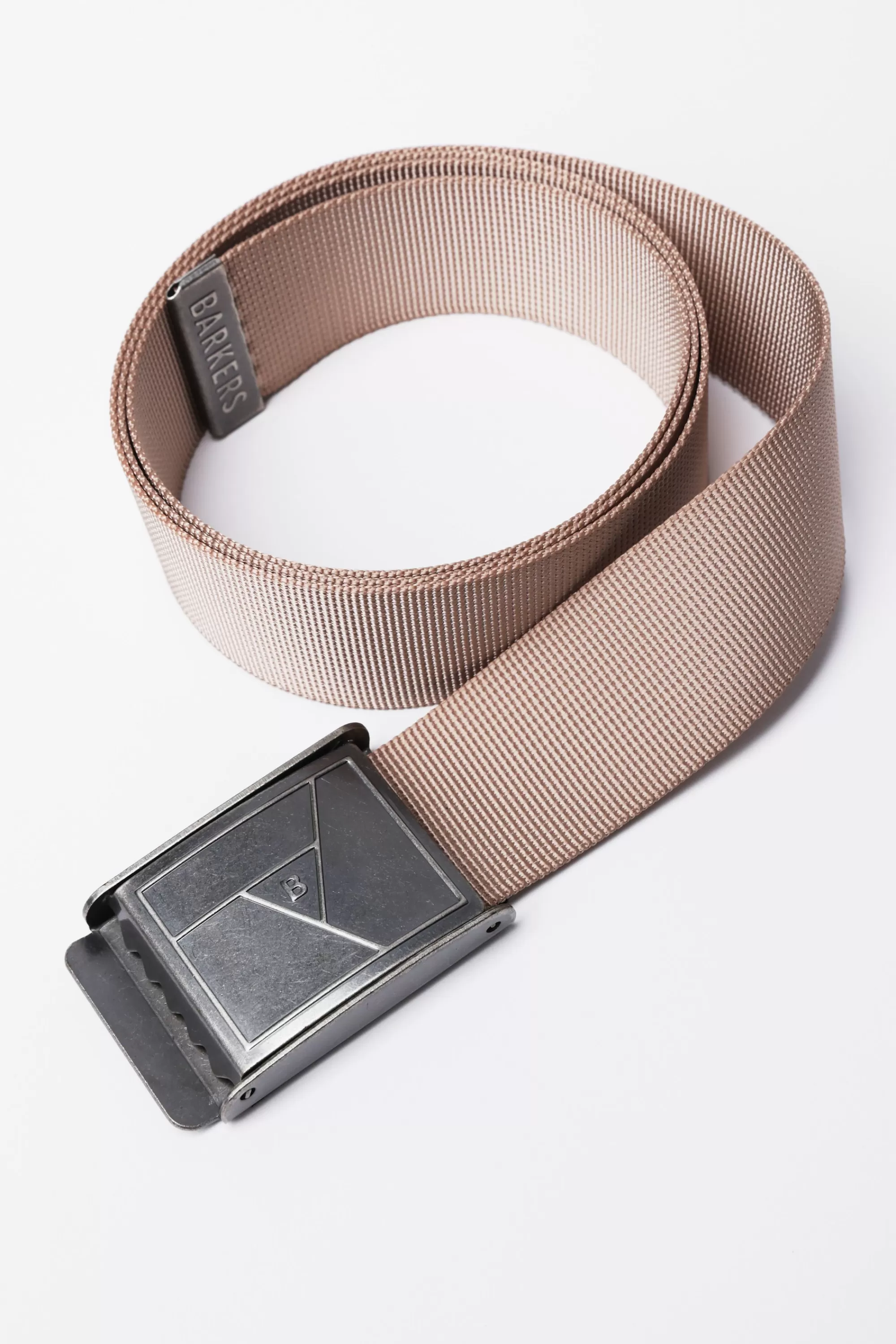 Barkers Belts^Rothwell Canvas Webbing Belt NATURAL