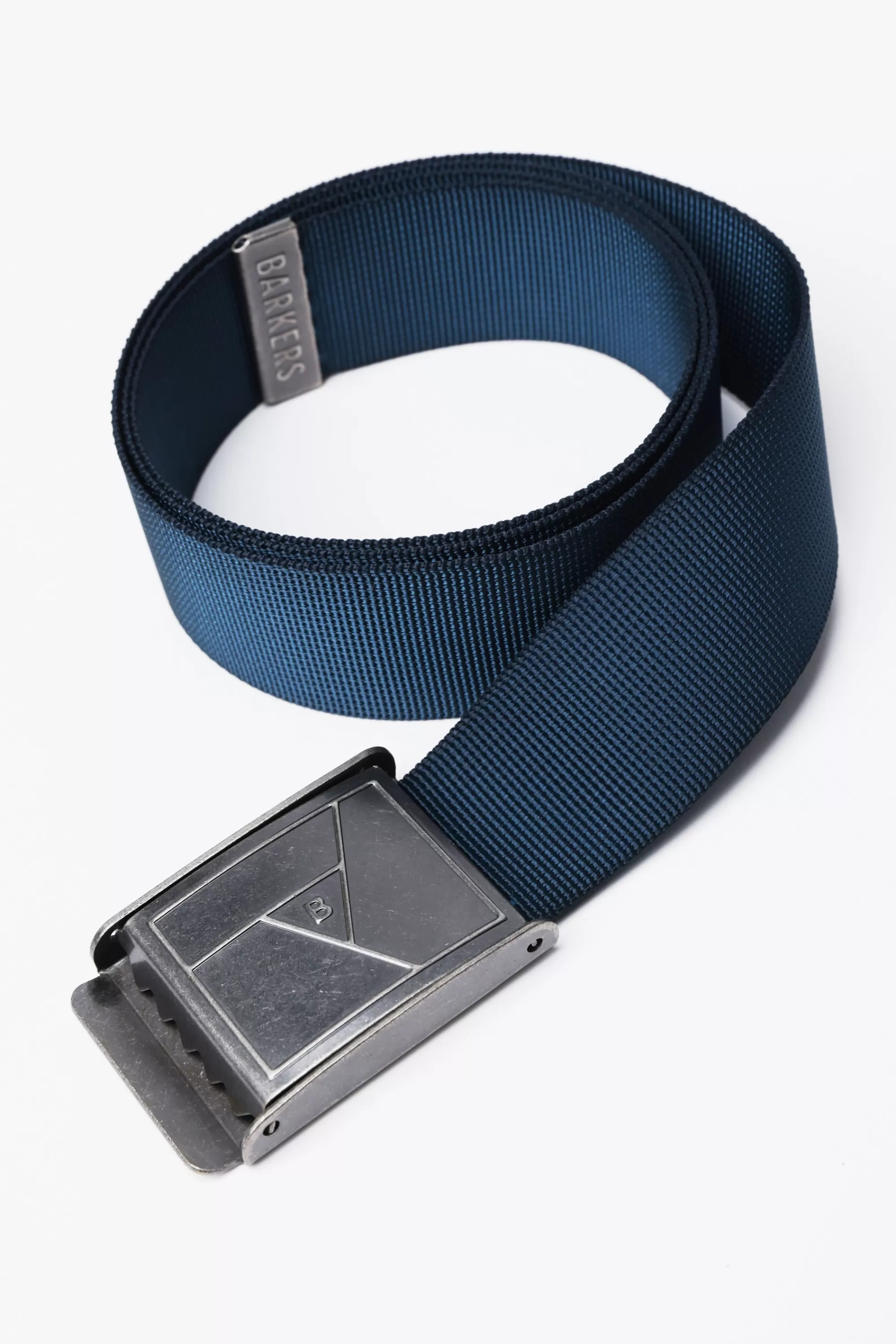 Barkers Belts^Rothwell Canvas Webbing Belt NAVY