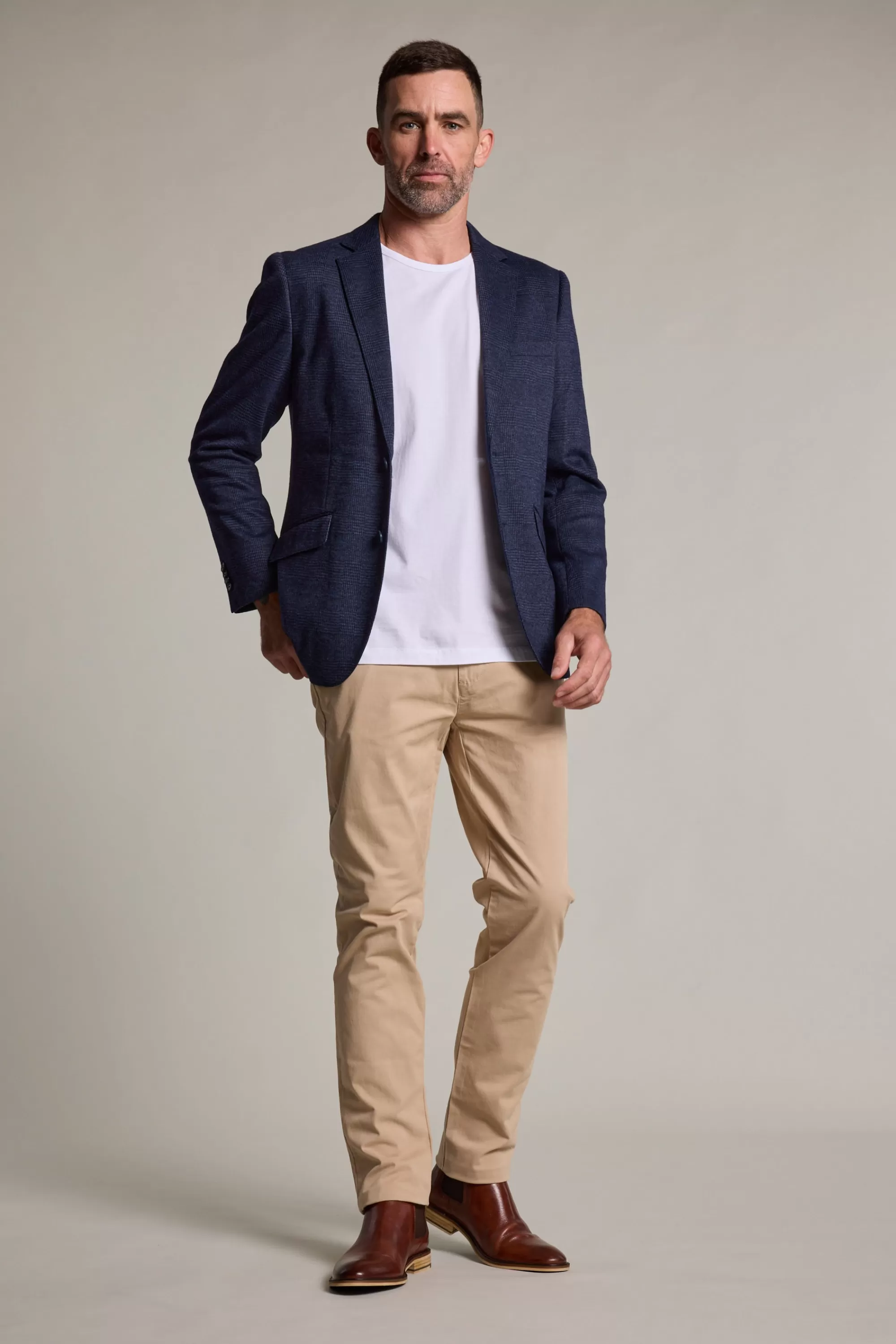 Barkers Blazers | Men'S Blazers^Summit Check Knit Blazer