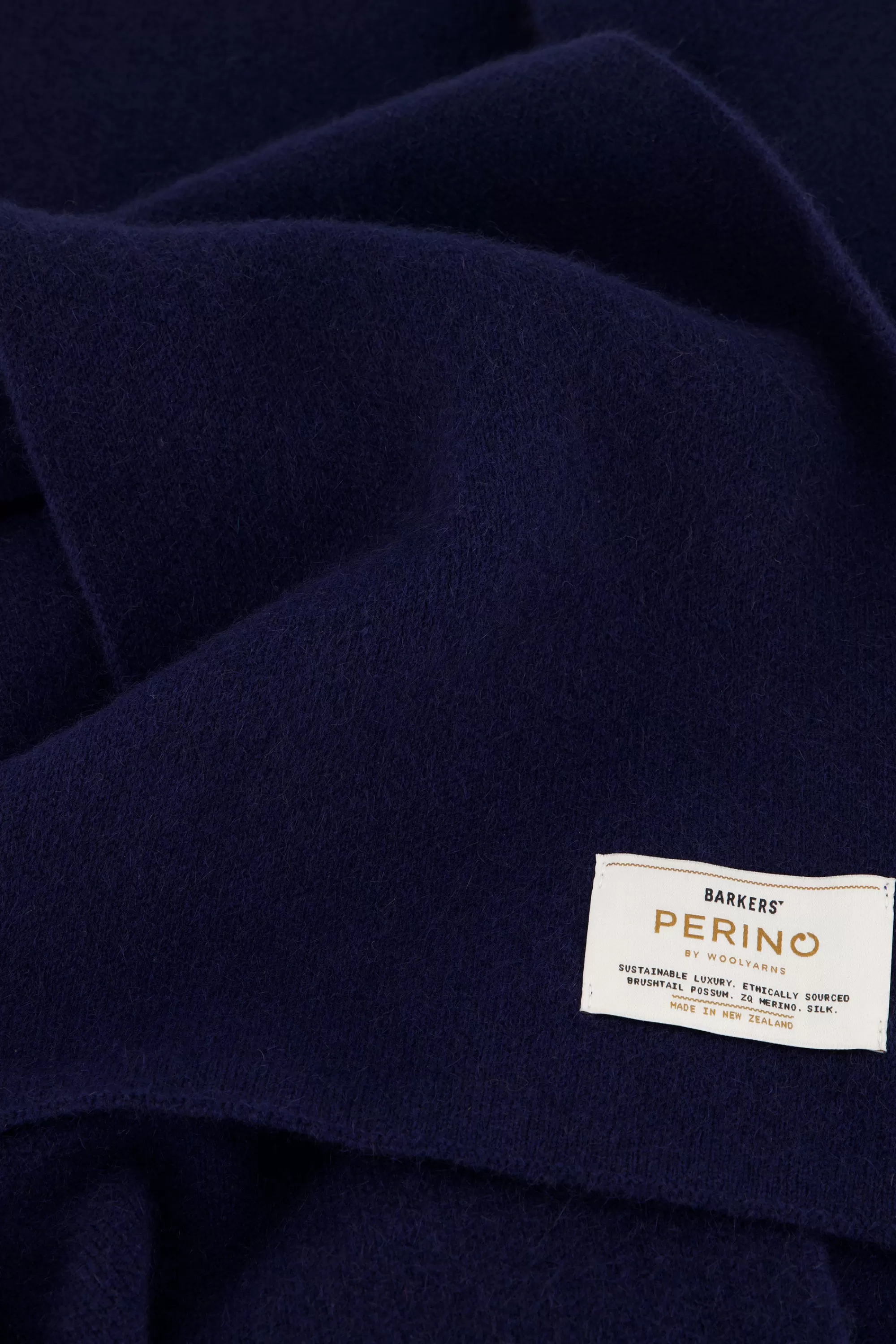 Barkers Nz Made Perino | Scarves & Gloves^Tasman Perino Scarf UNIFORM BLUE