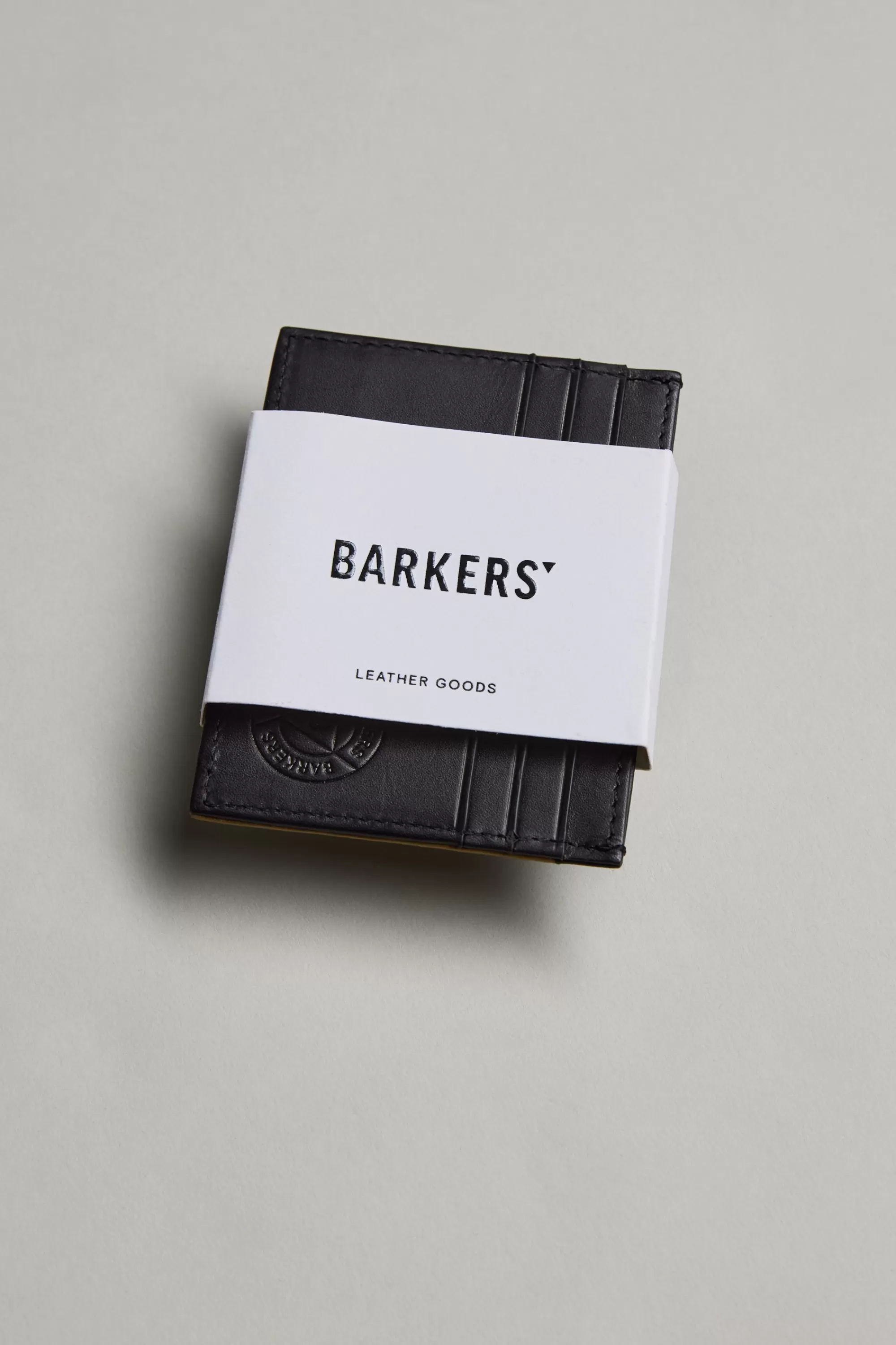 Barkers Leather Goods | Wallets^Taylor Leather Card Wallet BLACK