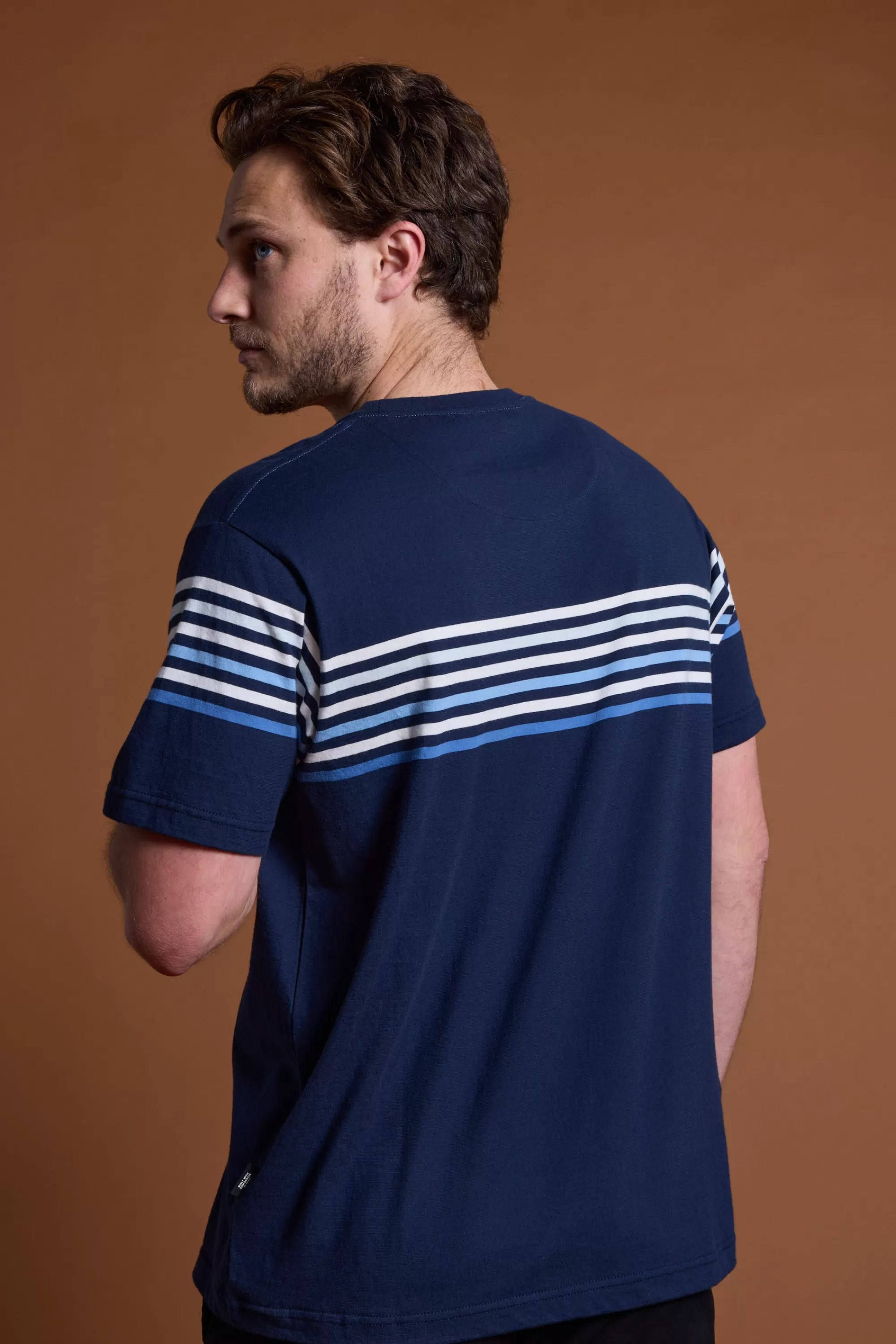 Barkers Graphic & Stripes^Tayside Stripe Tee