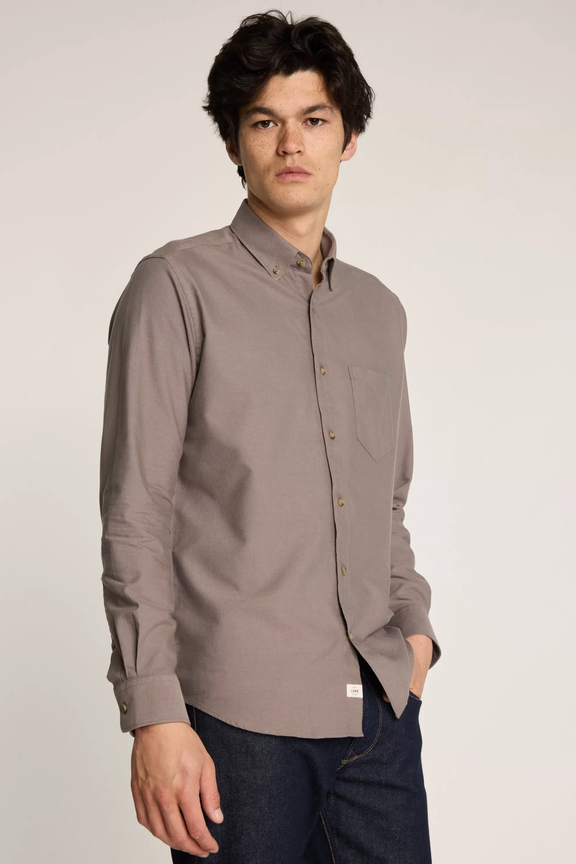 Barkers Classic Fit Shirts | Classic Fit Shirts^Thatcher Oxford Shirt BROWN