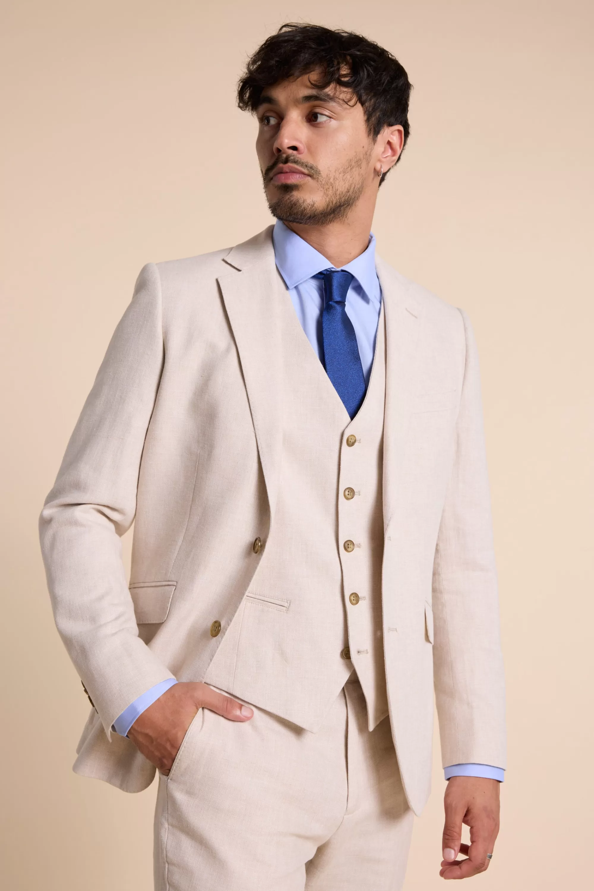 Barkers Blazers | Men'S Blazers^Thompson Textured Linen Blazer