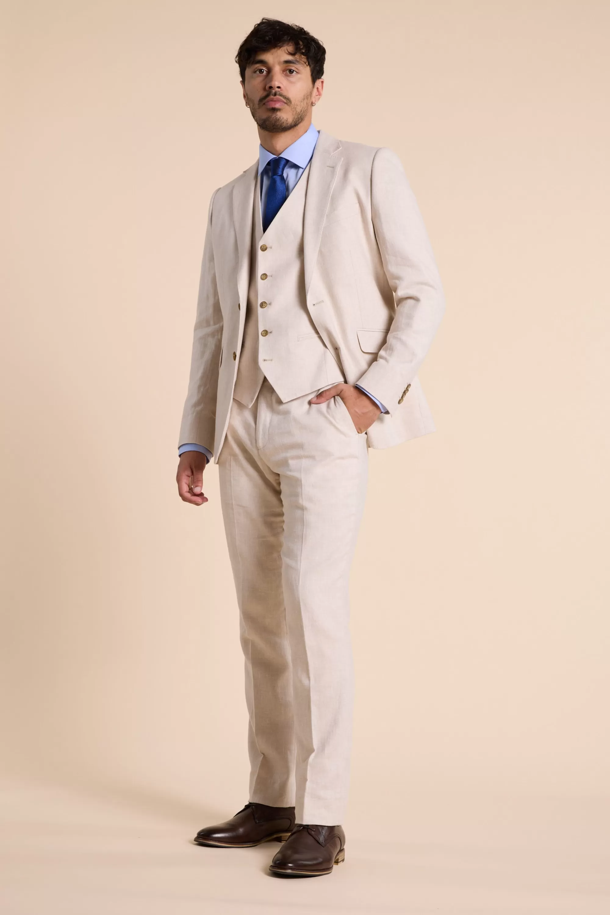 Barkers Suit Pants | Suit Pants^Thompson Textured Linen Pant