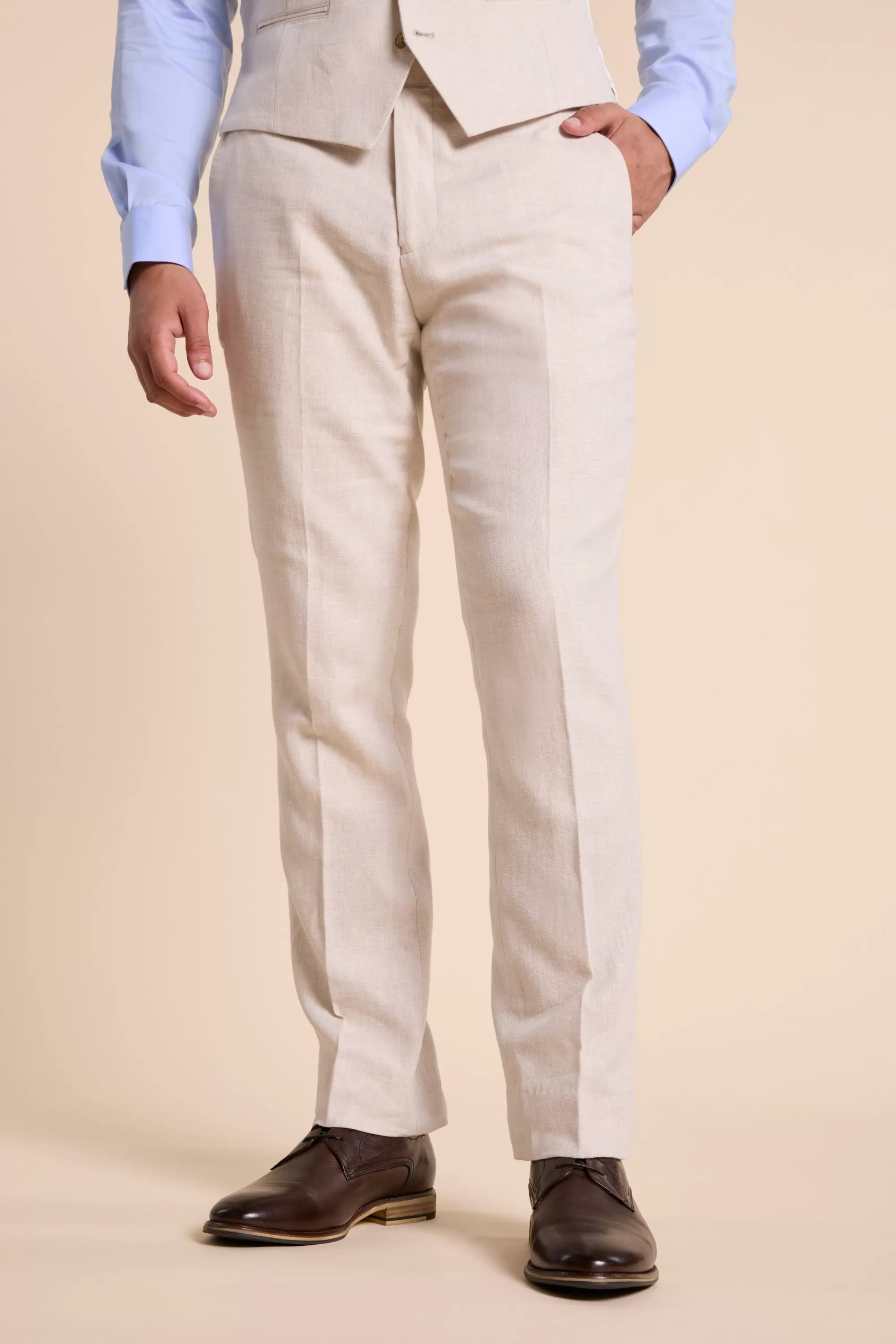 Barkers Suit Pants | Suit Pants^Thompson Textured Linen Pant