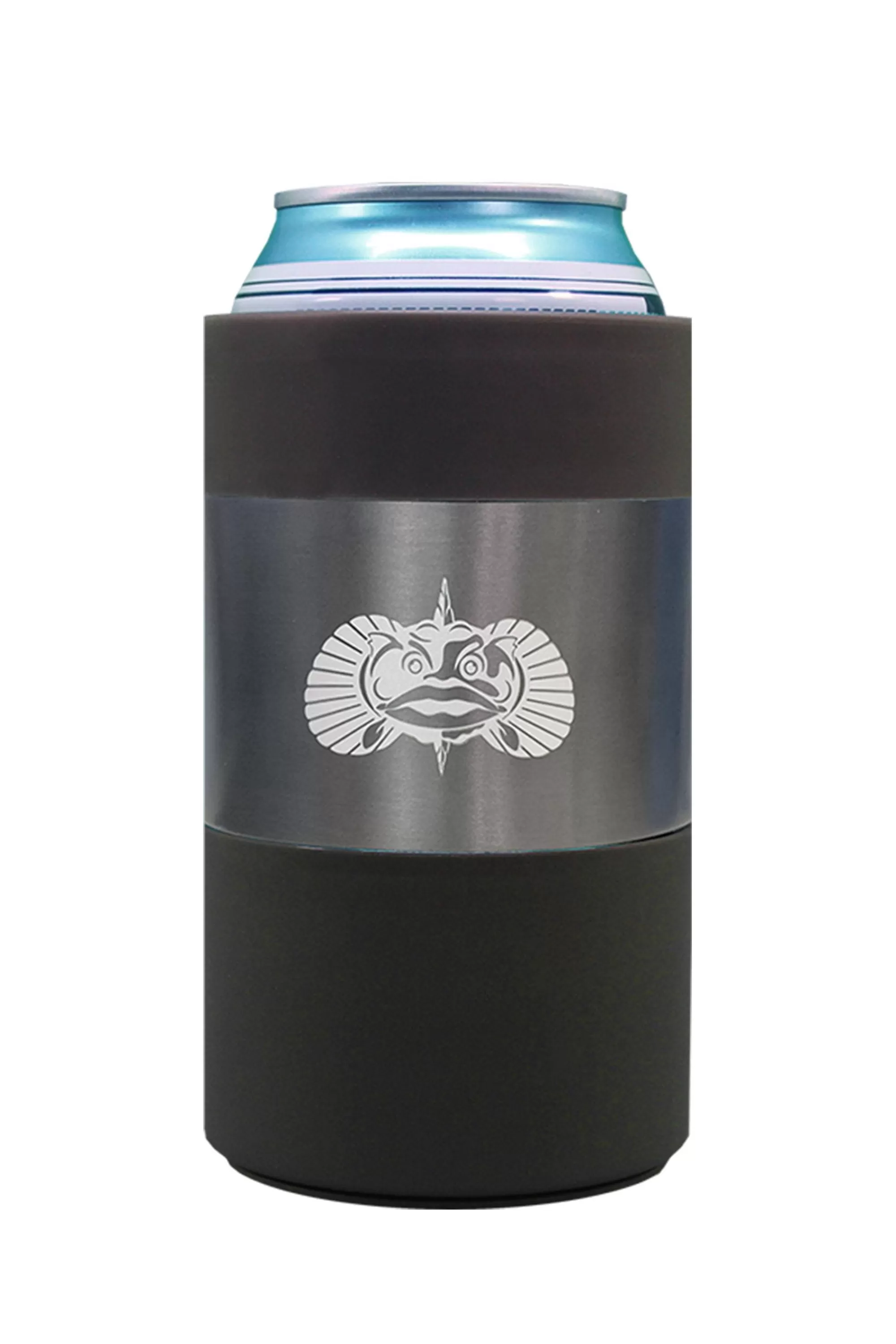 Barkers Drink Bottles & Flasks^Toadfish Non-Tipping Can Cooler GRAPHITE