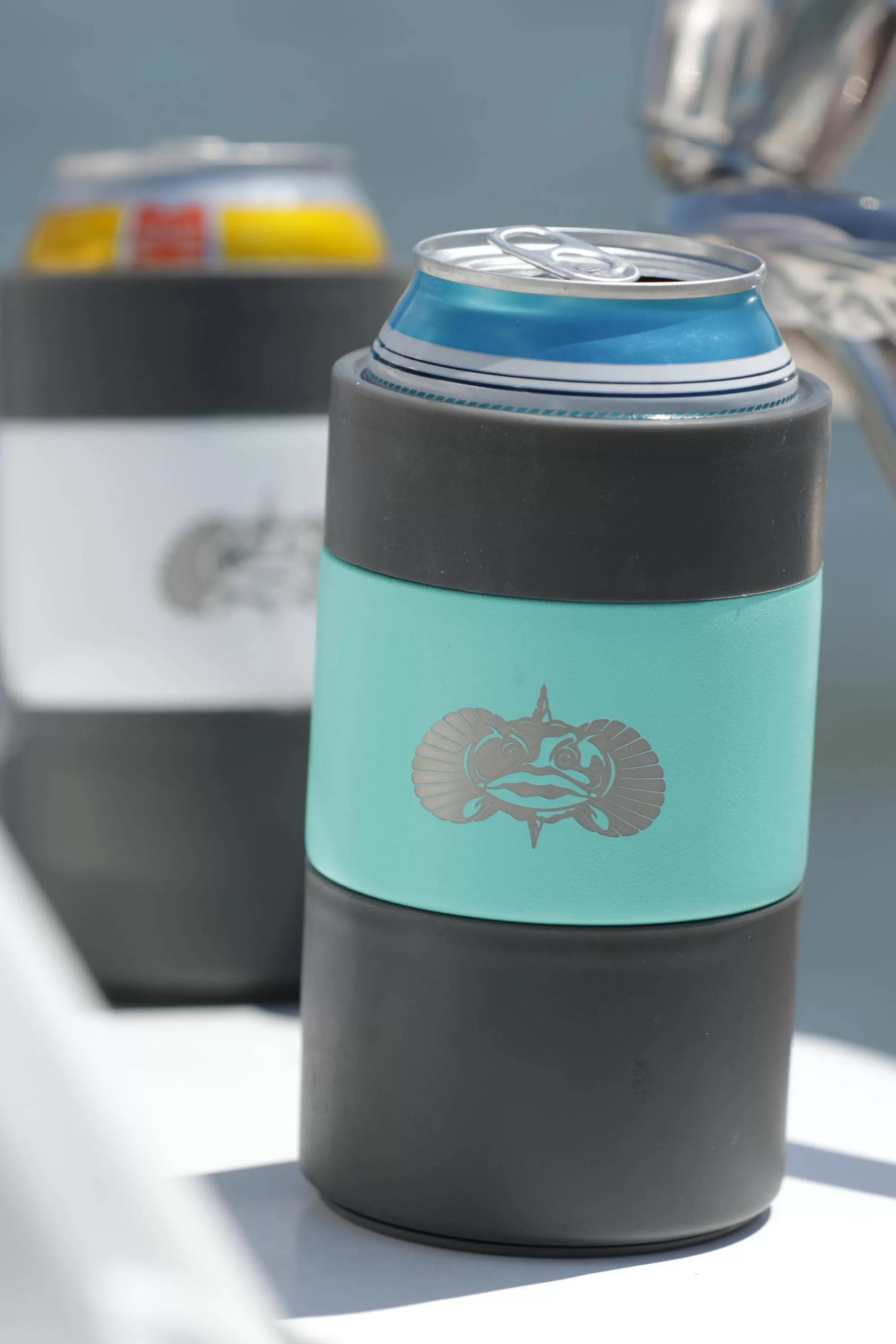 Barkers Drink Bottles & Flasks^Toadfish Non-Tipping Can Cooler TEAL