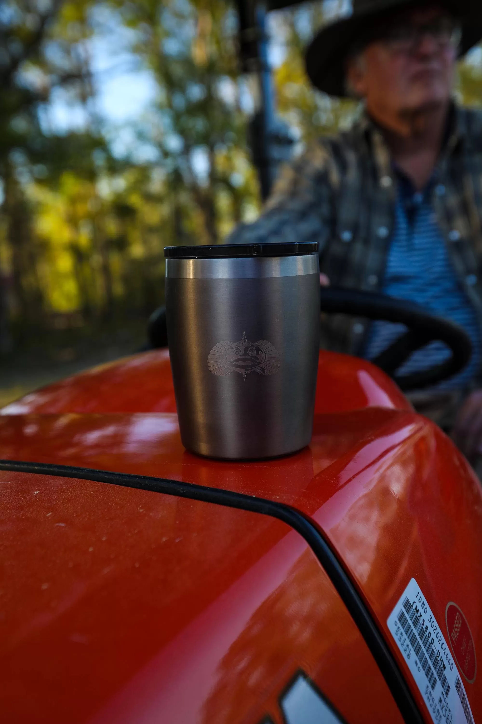 Barkers Drink Bottles & Flasks^Toadfish Rock Tumbler GRAPHITE