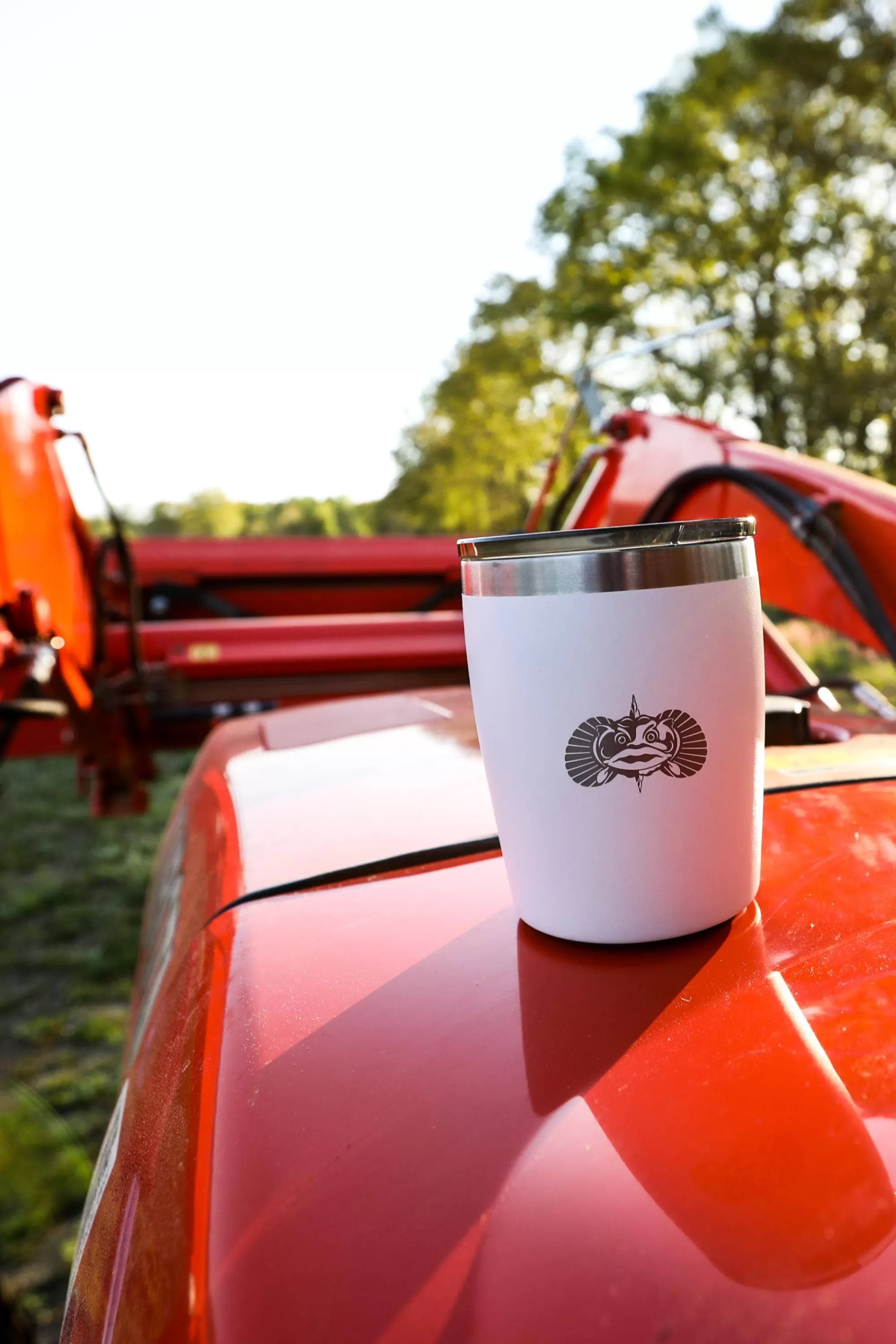 Barkers Drink Bottles & Flasks^Toadfish Rock Tumbler WHITE