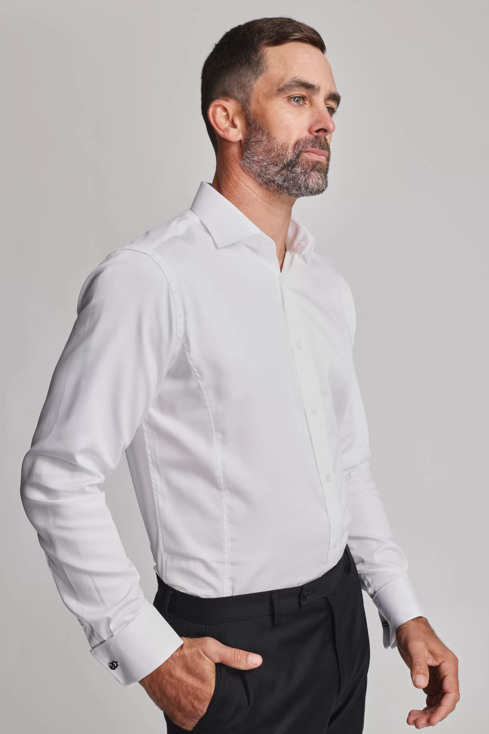 Barkers Eco Easy Care Shirts | Tailored Fit Shirts^Tribeca French Cuff Shirt