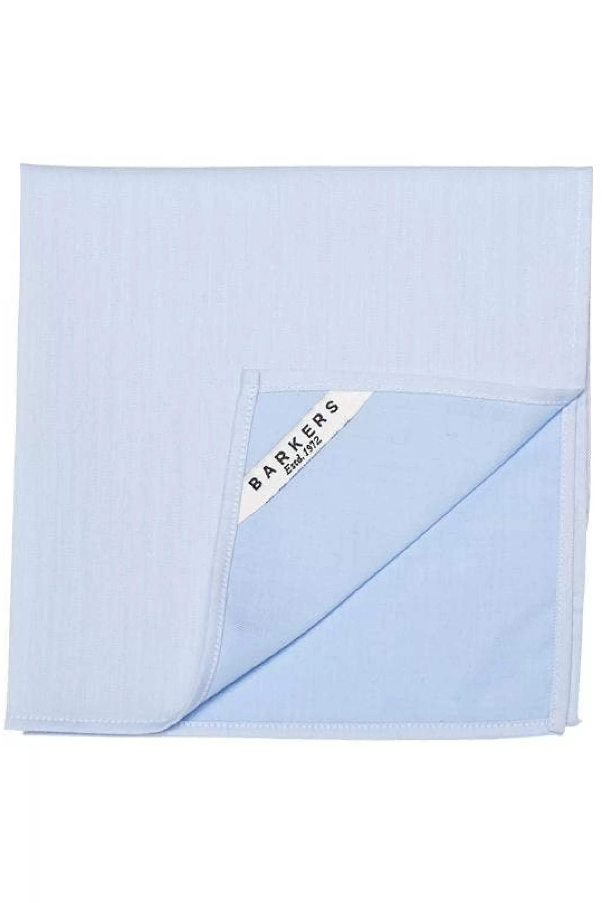 Barkers Pocket Squares^Tribeca Pocket Square LIGHT BLUE