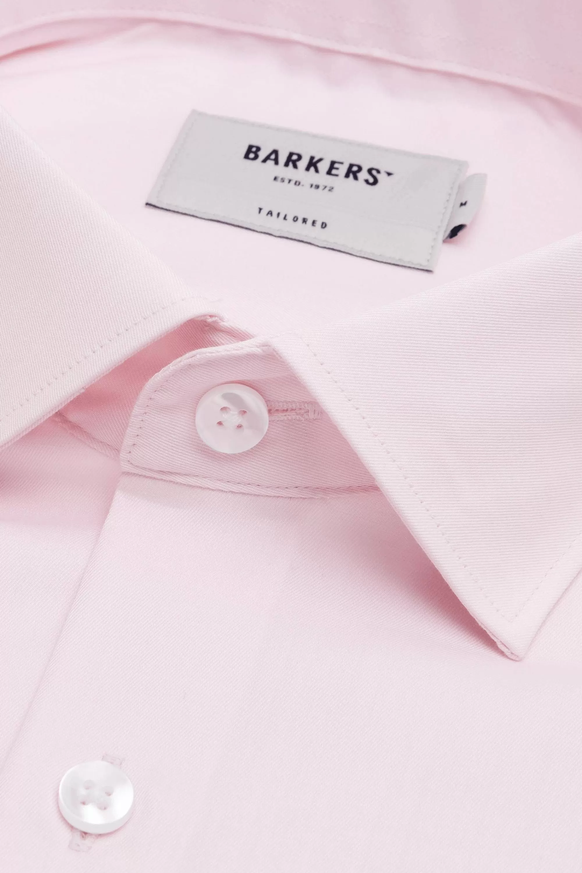 Barkers Eco Easy Care Shirts | Tailored Fit Shirts^Tribeca Regular Cuff Shirt PINK