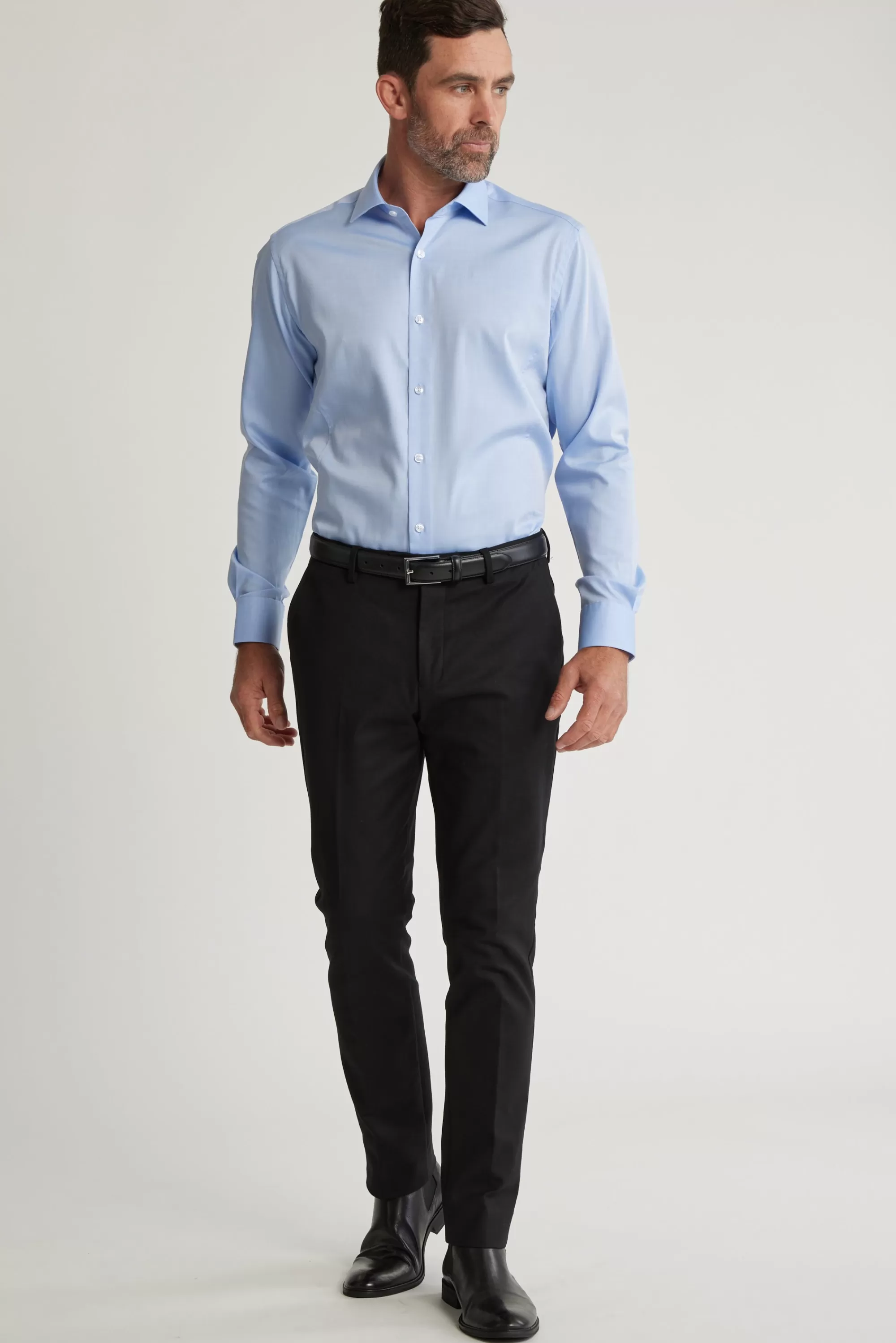 Barkers Classic Fit Shirts | Classic Fit Shirts^Tribeca Regular Cuff Shirt Classic Fit LIGHT BLUE