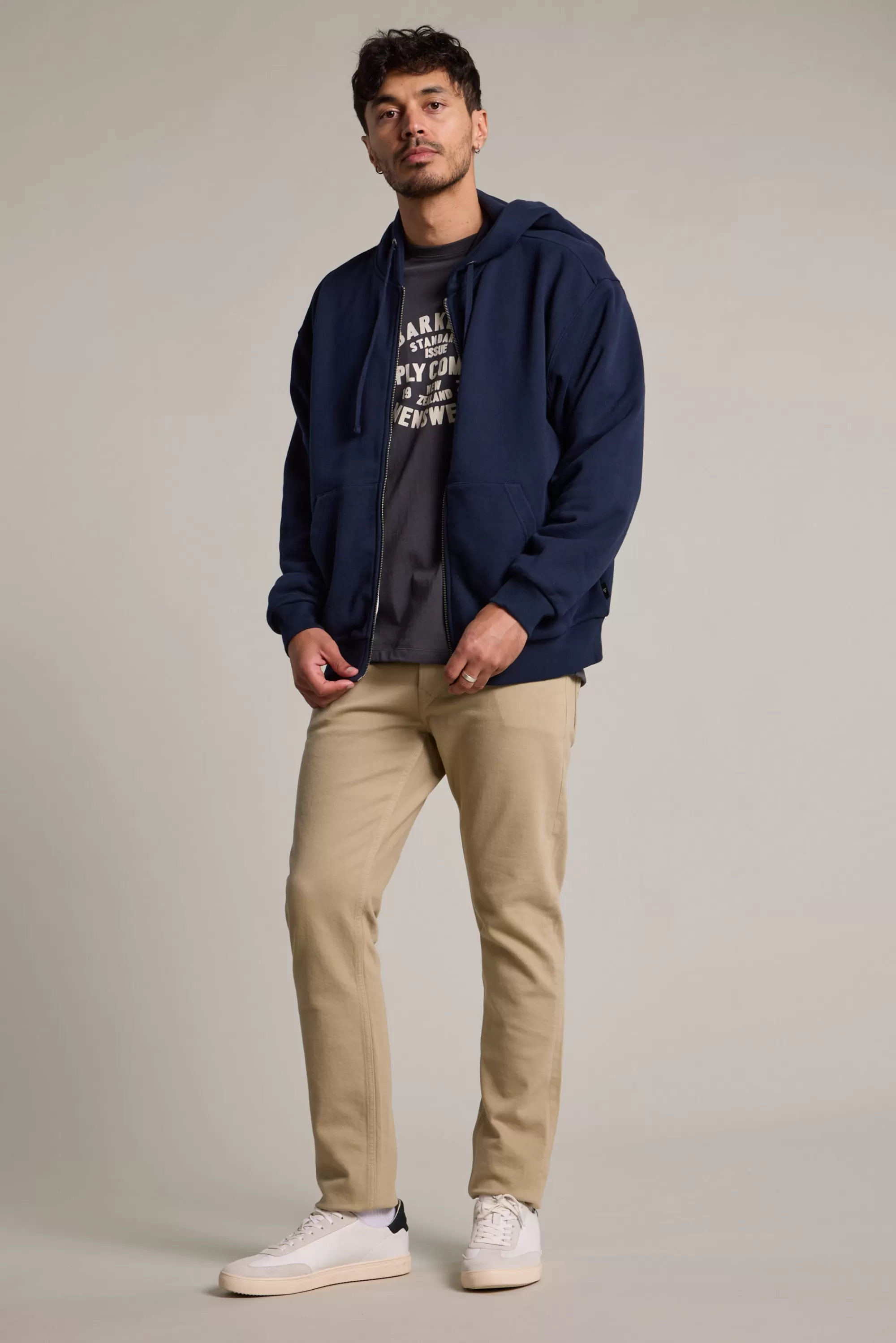 Barkers Sweatshirts & Hoodies^Waffle Zip Hoodie