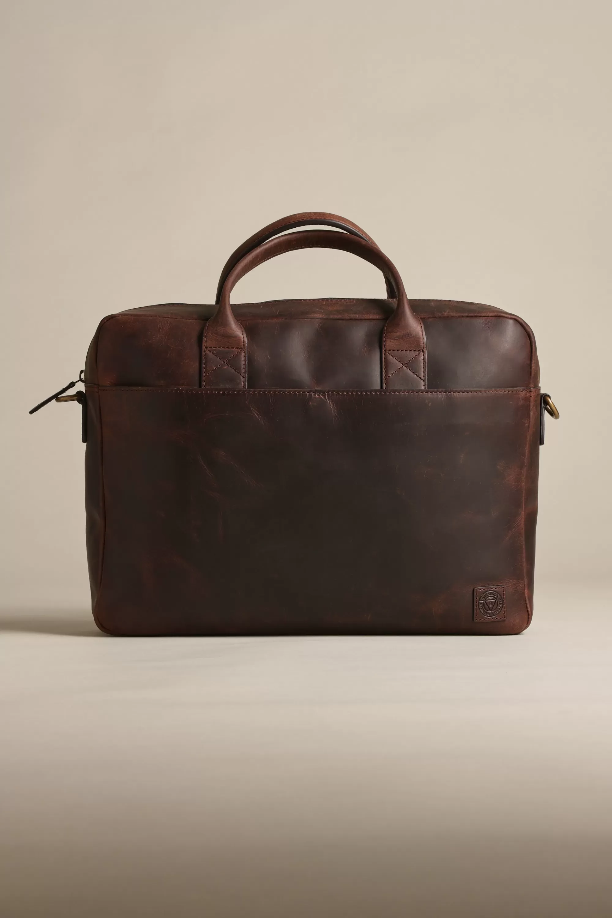 Barkers Leather Goods | Bags & Luggage^Wilkinson Leather Laptop Bag WALNUT BROWN