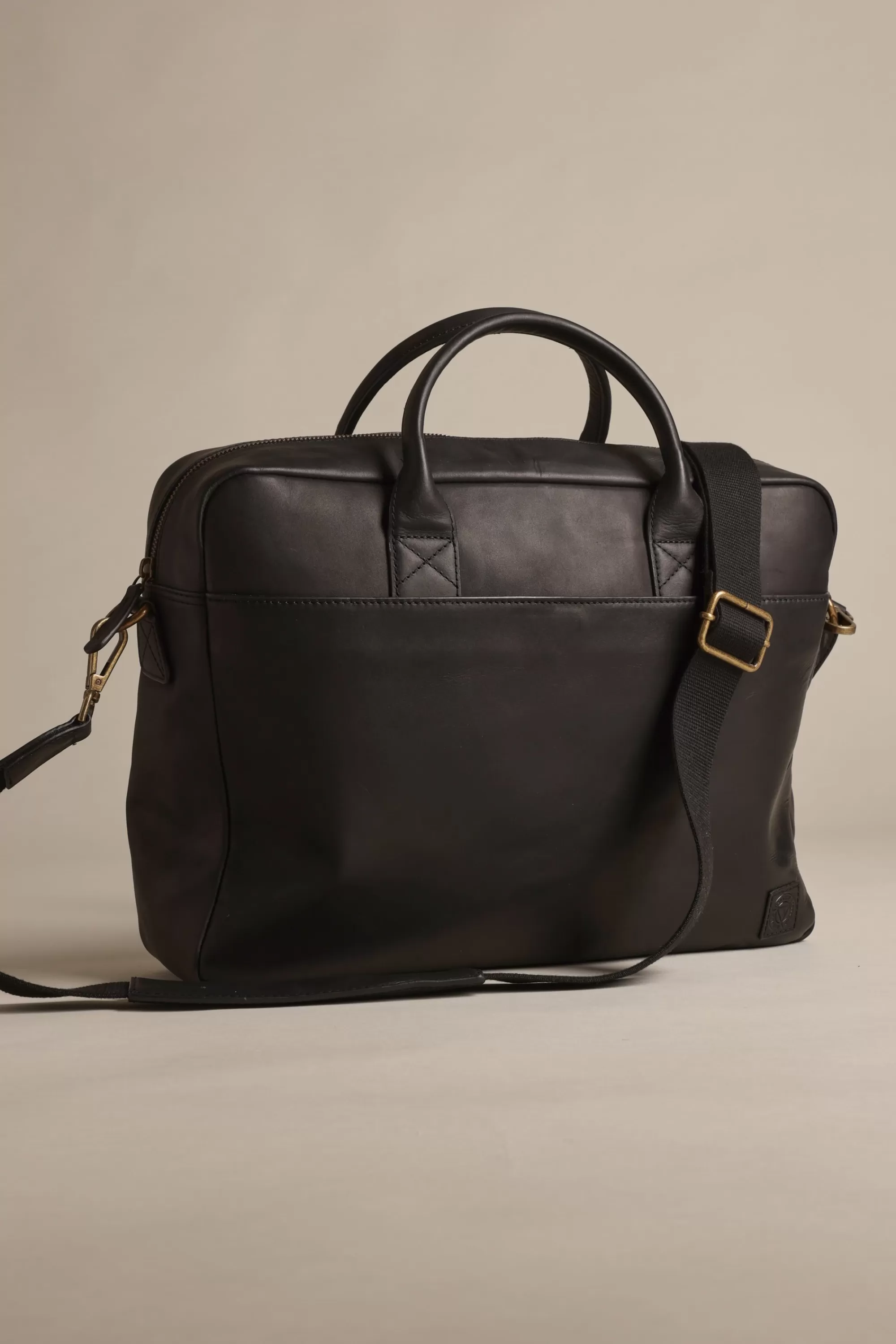 Barkers Leather Goods | Bags & Luggage^Wilkinson Leather Laptop Bag BLACK